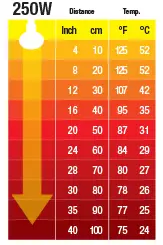 Exo Terra Kernevarmepære 250 w